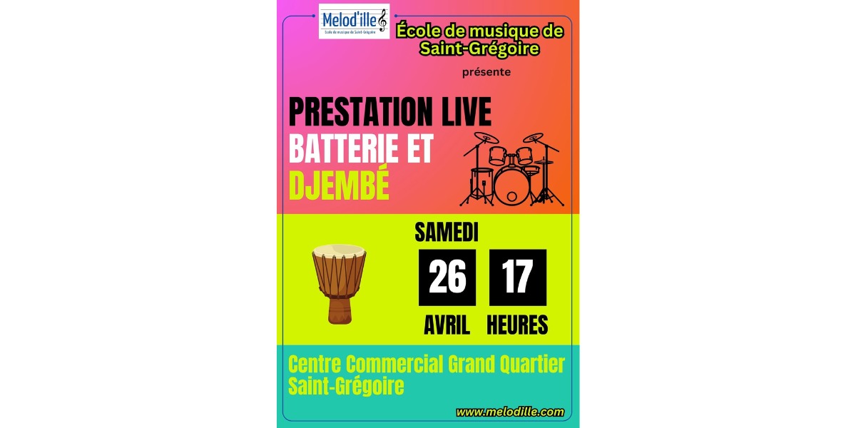 Prestation Live avec Melod'Ille