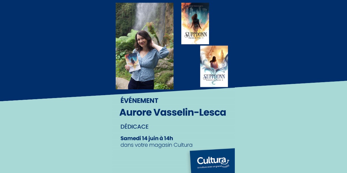 Dédicace avec Aurore Vasselin-Lesca