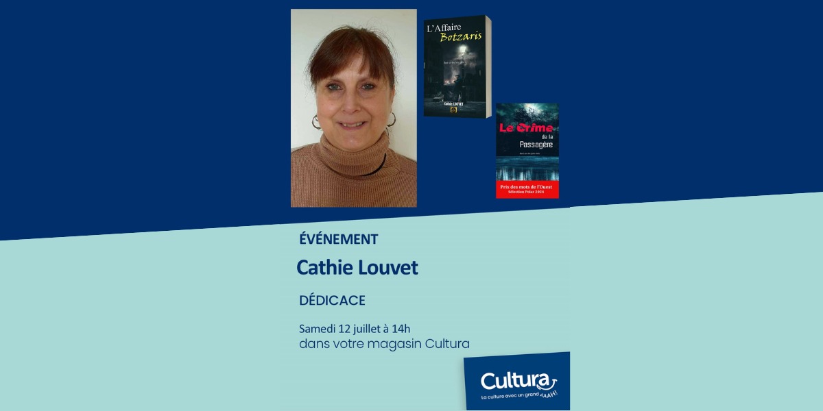 Dédicace avec Cathie Louvet