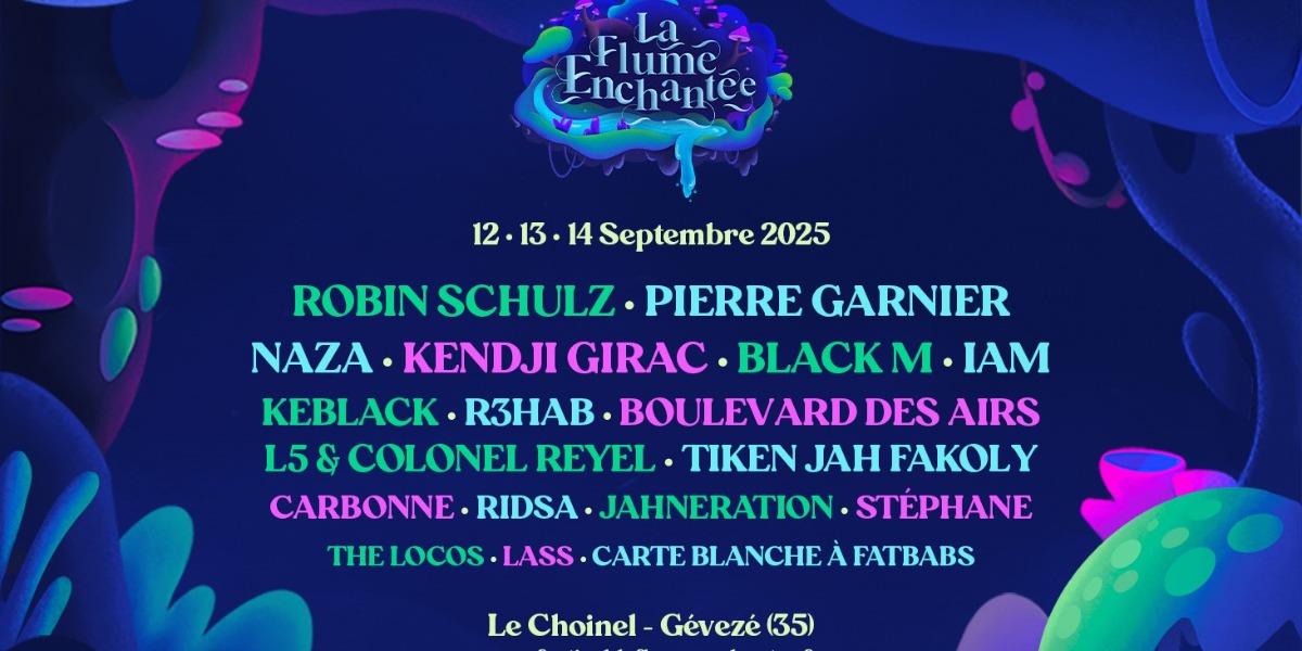 Festival LA FLUME ENCHANTÉE les 12, 13 et 14 septembre 2025