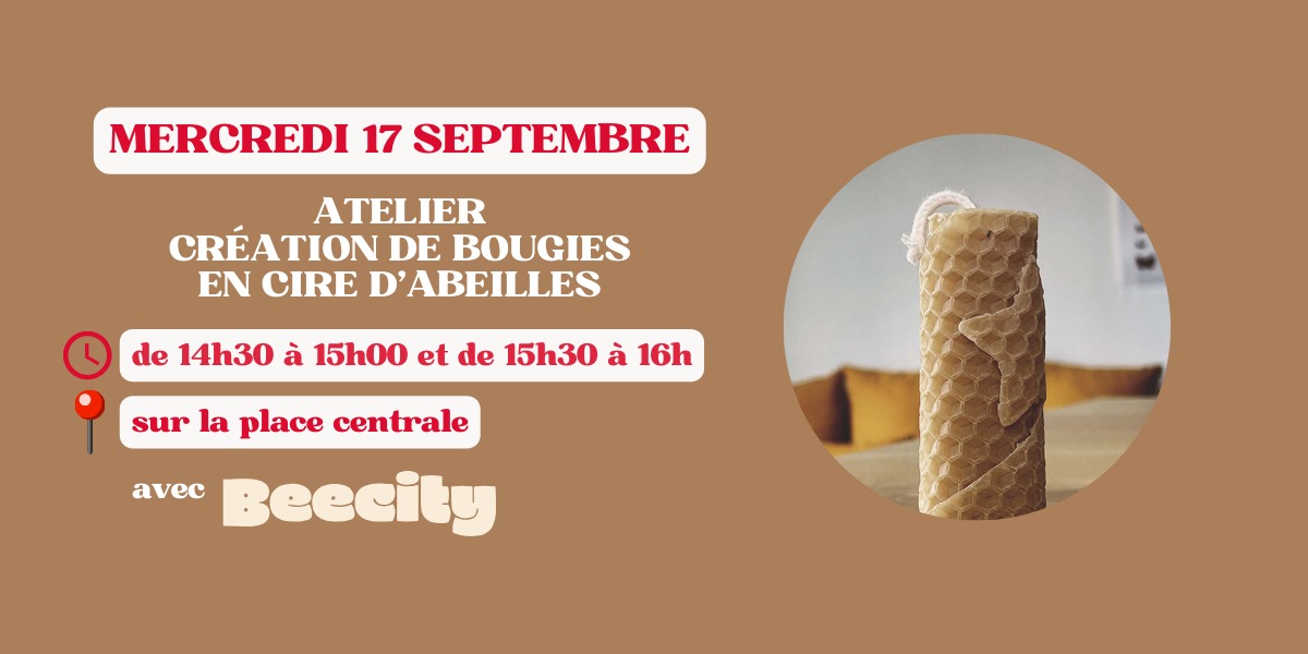 Ateliers fabrication de bougies