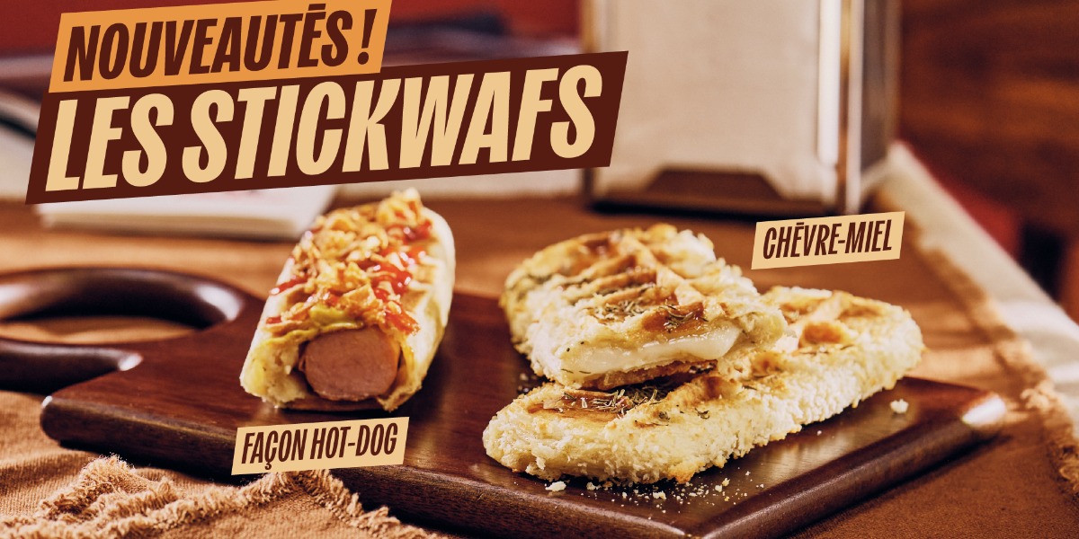 NOUVEAUTÉ CHEZ WAFFLE FACTORY