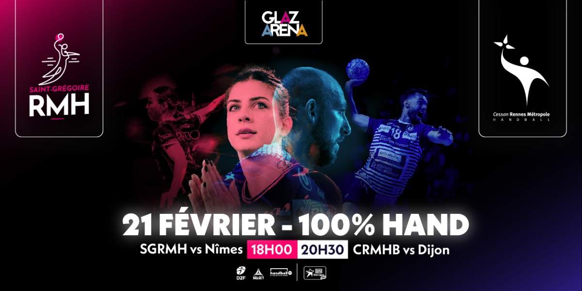 Soirée 100% HAND le samedi 21 février dès 18h
