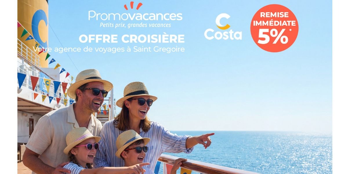 Offre croisière avec PROMOVACANCES