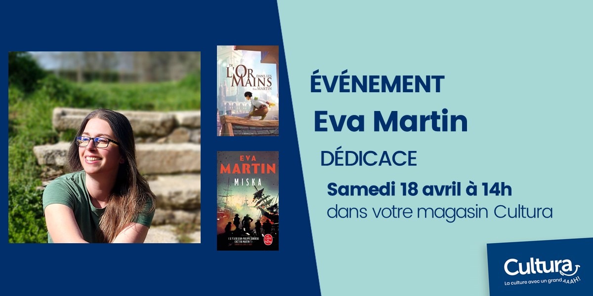 Dédicace avec Eva Martin