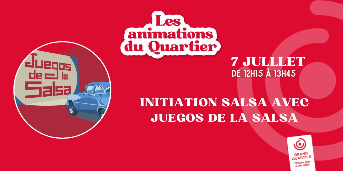 Initiation salsa - Mardi 7 juillet