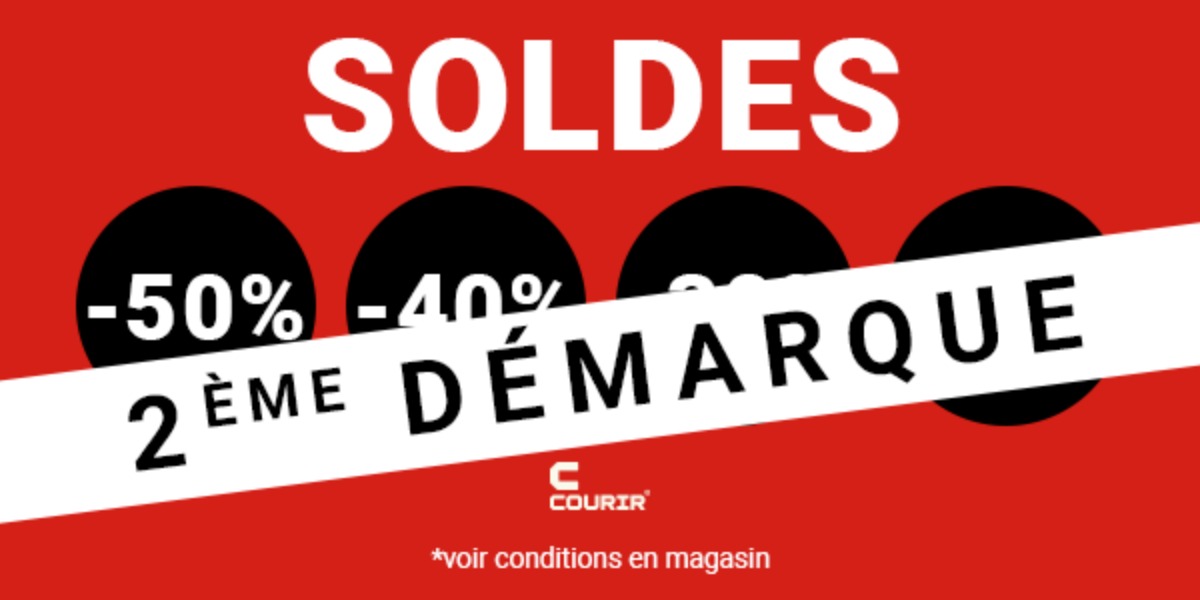 SOLDES avec COURIR