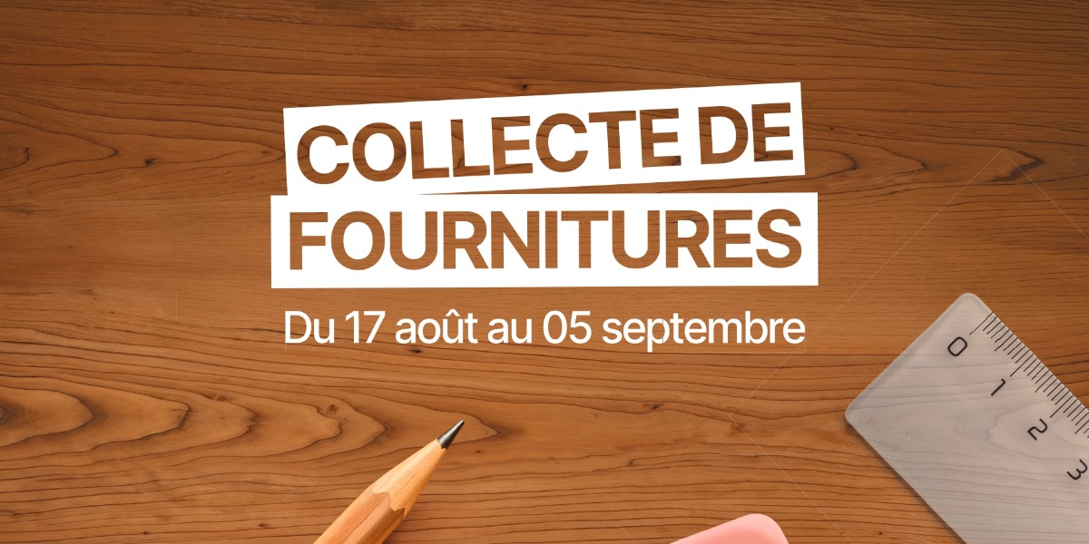 Collecte de fournitures