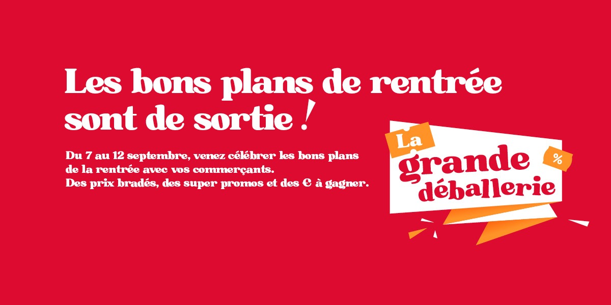 Les bons de rentrée sont de sortie !