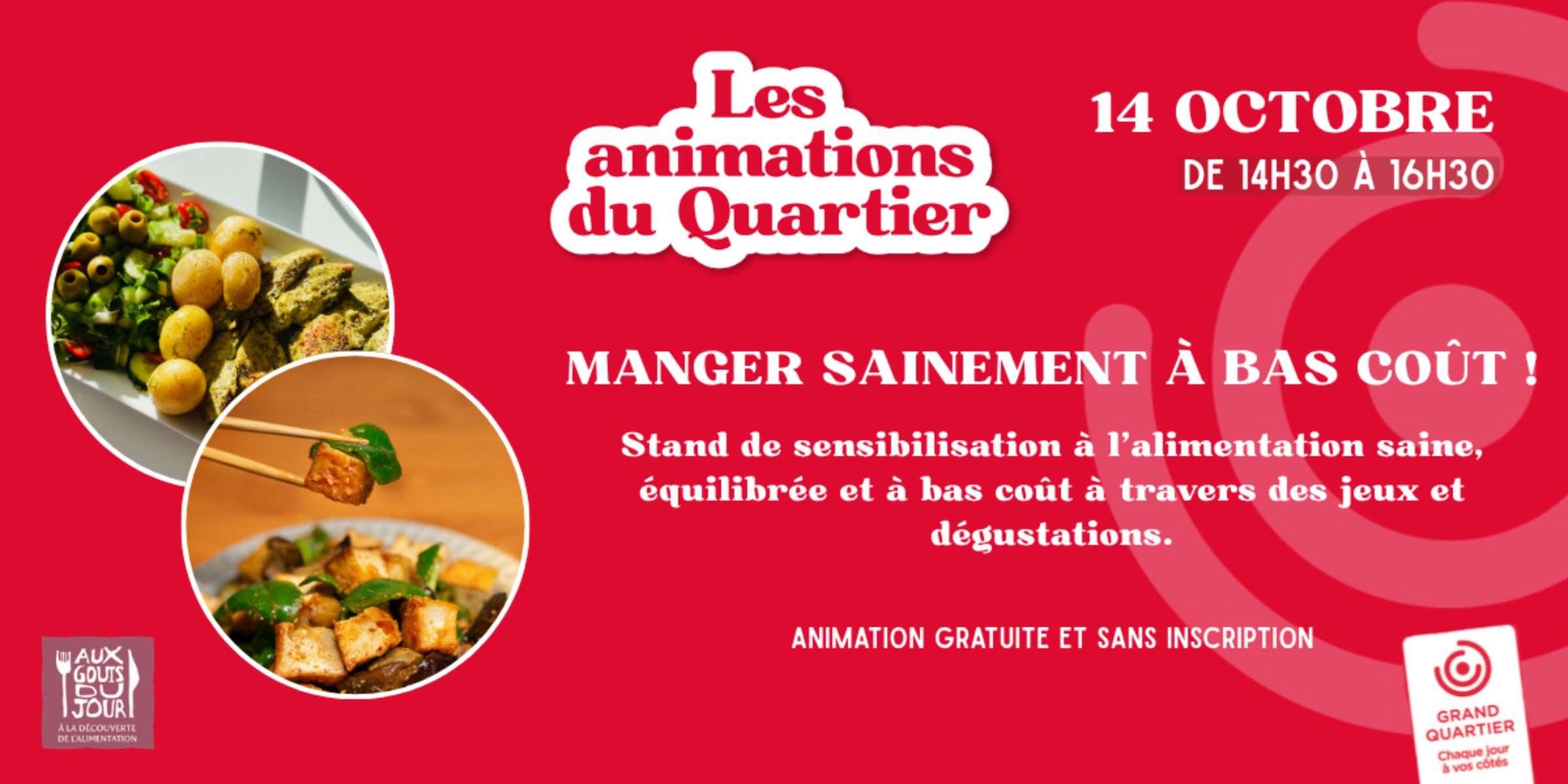 Manger sainement à bas coût avec Aux Goûts du Jour