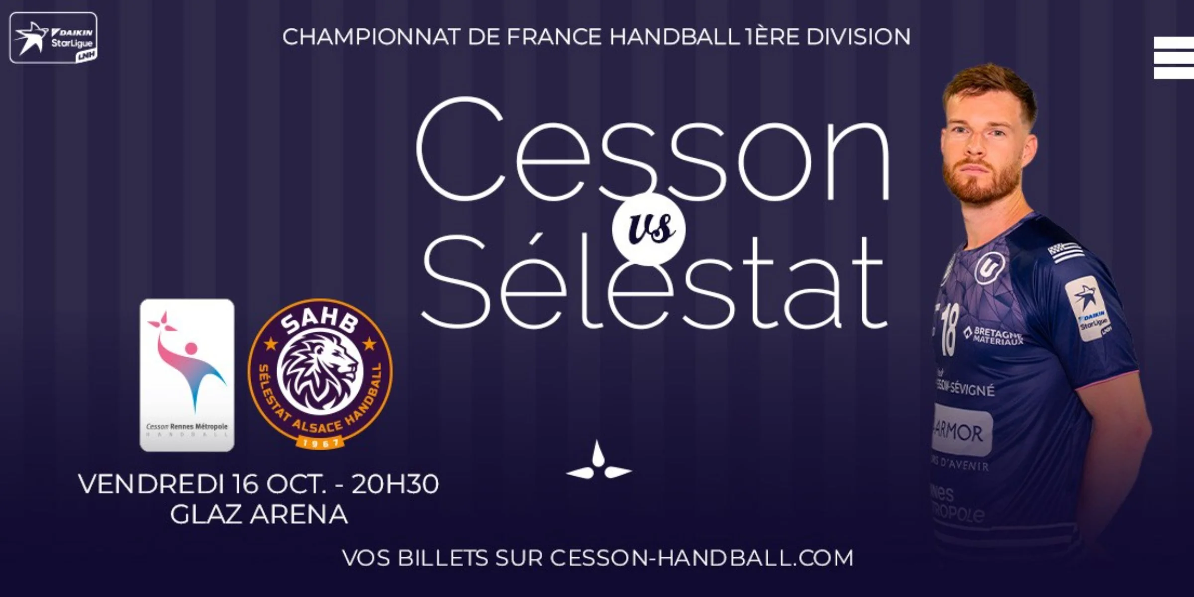 Match CRMHB vs Sélestat, le 16/10