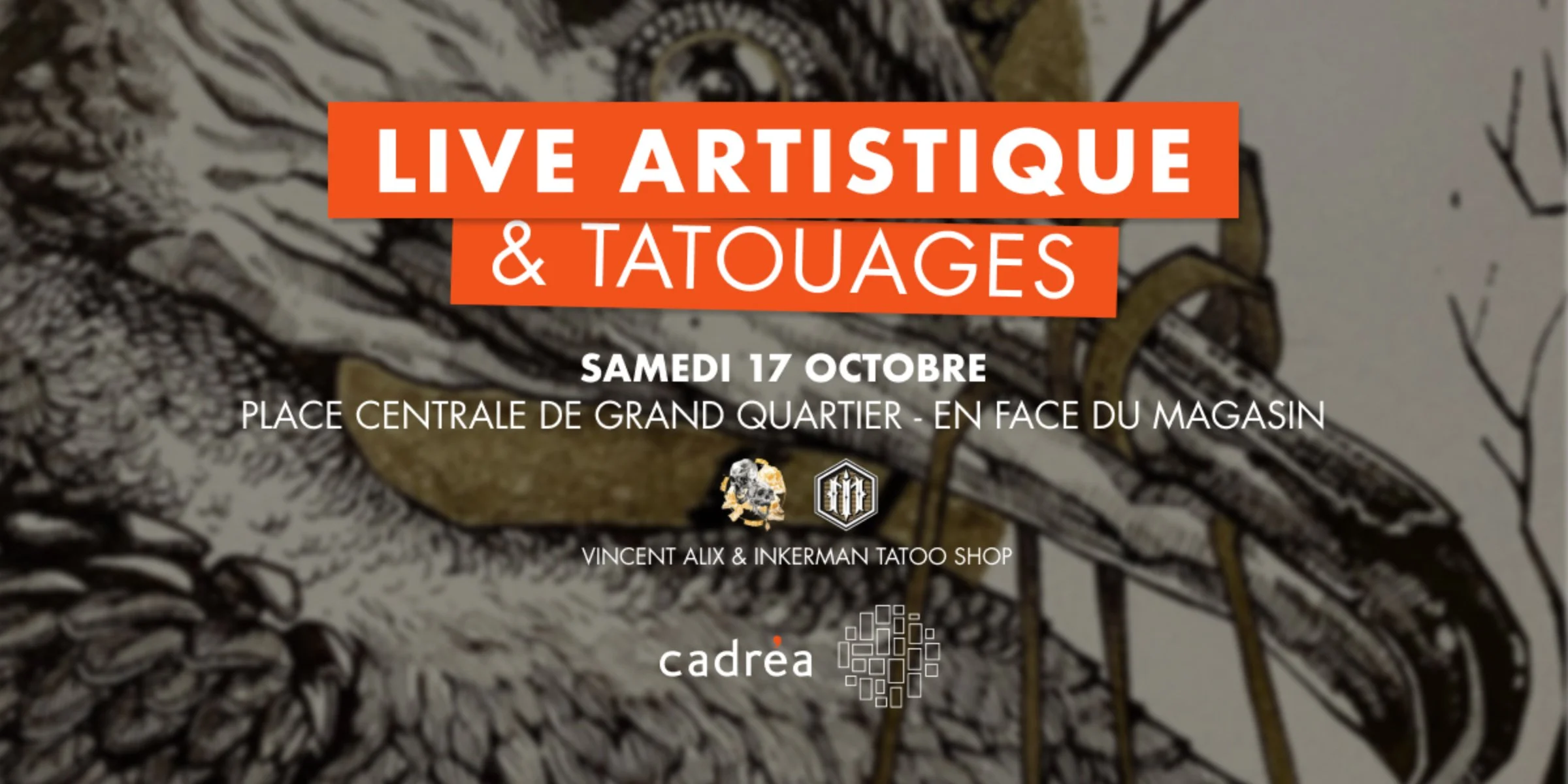 Live artistes avec CADRÉA