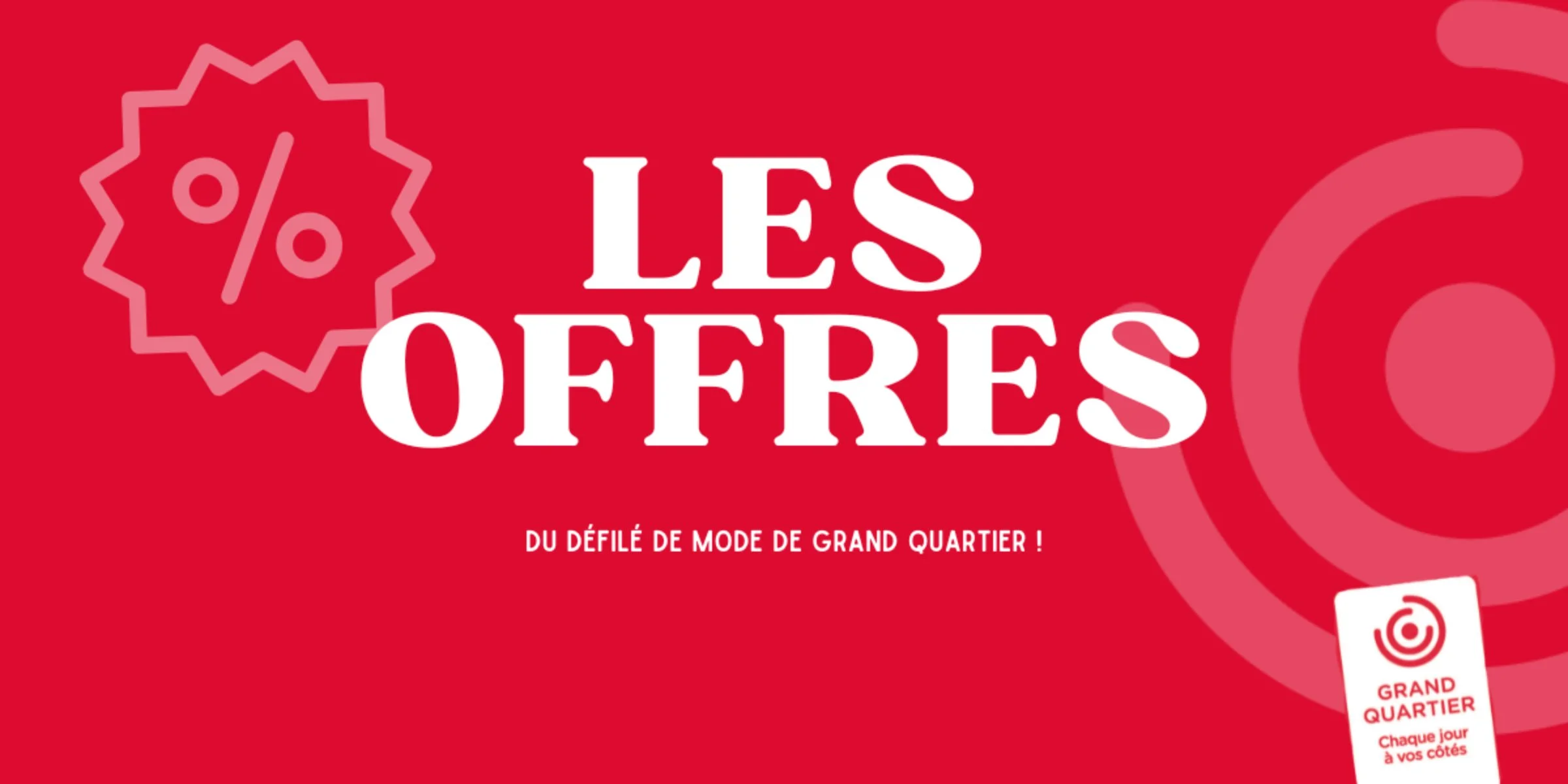 Venez assister au défilé de mode et profitez d'offres !