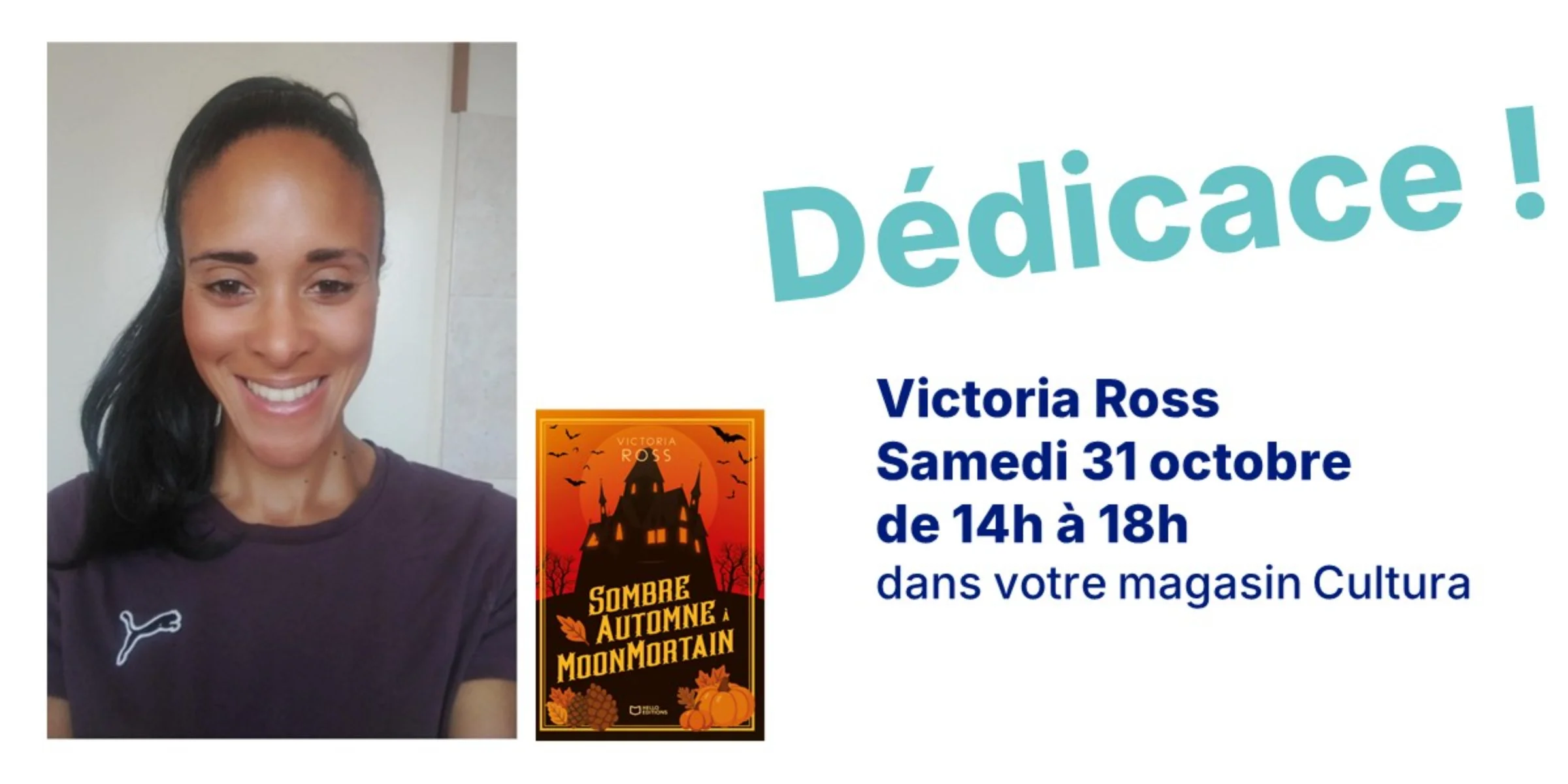 Dédicaces de Victoria Ross